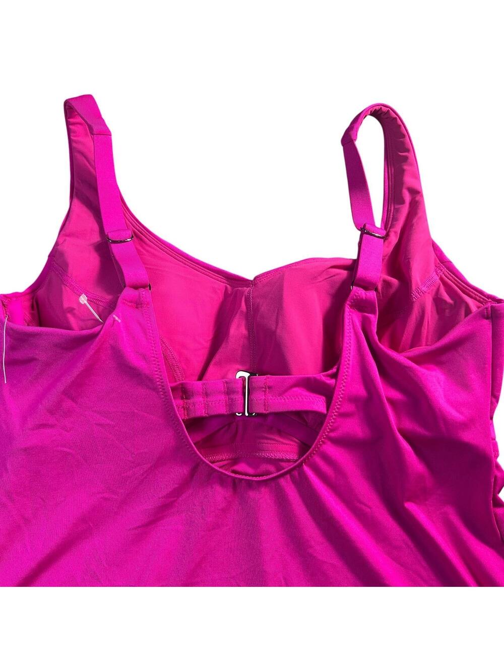 ATHLETA Bondi Underwired bra cup sweetheart neckline tankini swim top 36 D-DD - Picture 4 of 7